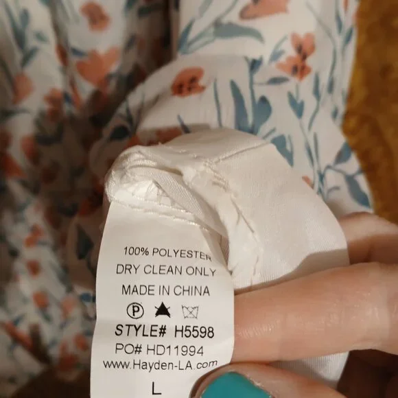 Floral Small minidress - Picture 4 of 8